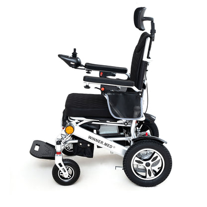 WINNERMED Reclining Foldable Electric Wheelchairs for Adults