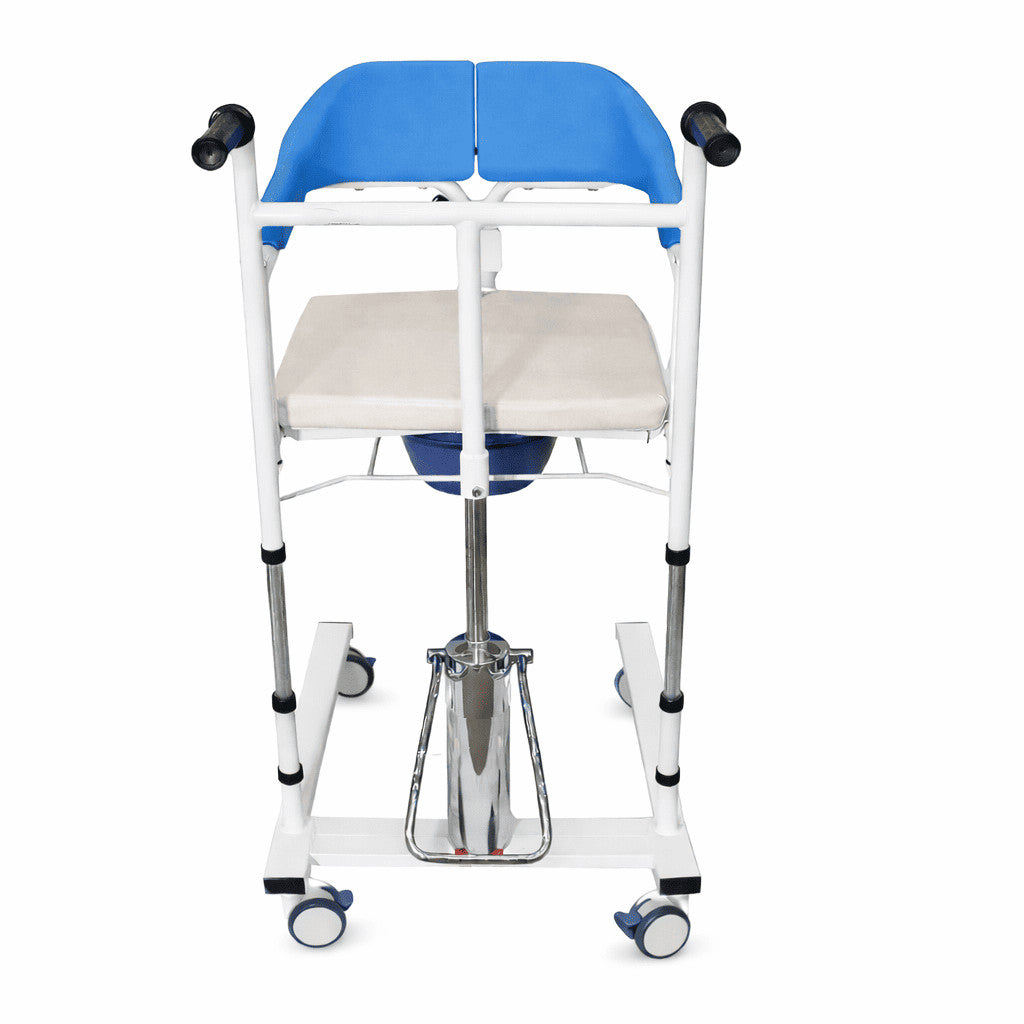 WINNERMED Patient Lift Transfer Chair for Elderly and Home, Portable Adjustable Height Lift Nursing Wheelchair WINNERMED Patient Lift Transfer Chair for Elderly and Home, Portable Adjustable Height Lift Nursing Wheelchair